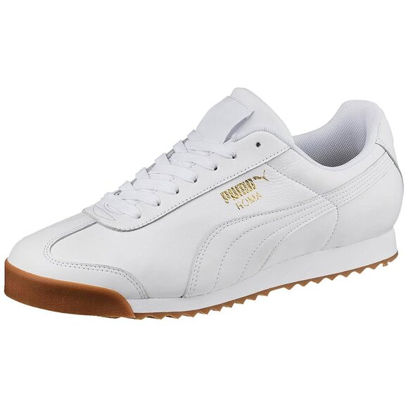 Men's Roma Sneaker Classic Gum White-Team Gold